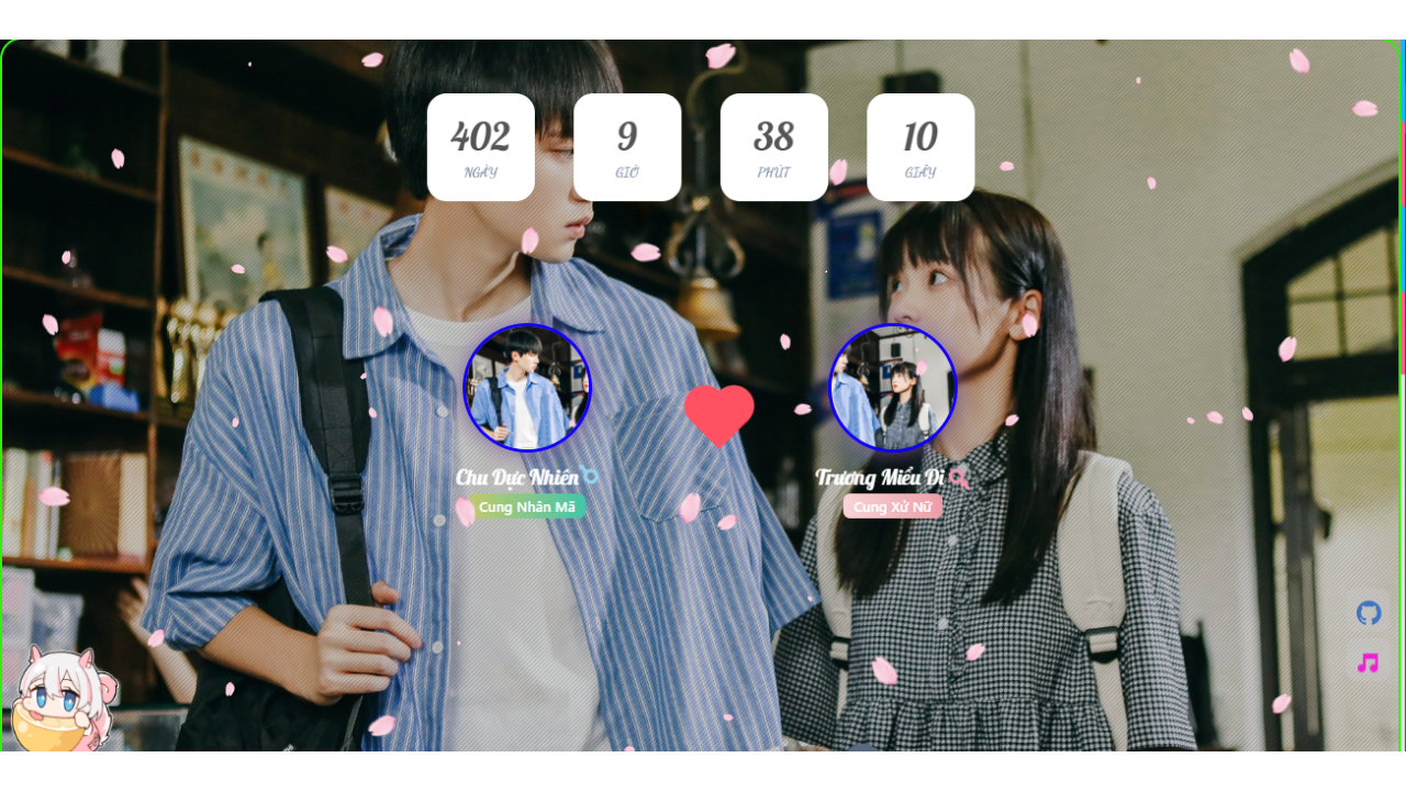  Theme Blogger đếm ngày yêu siêu - Hùng Huy