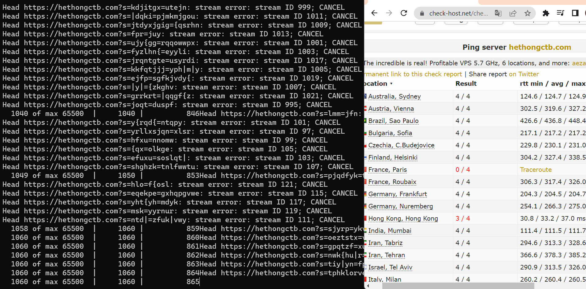  FILE CHỐNG DDOS ( NHẸ ) .PHP  - Hùng Huy