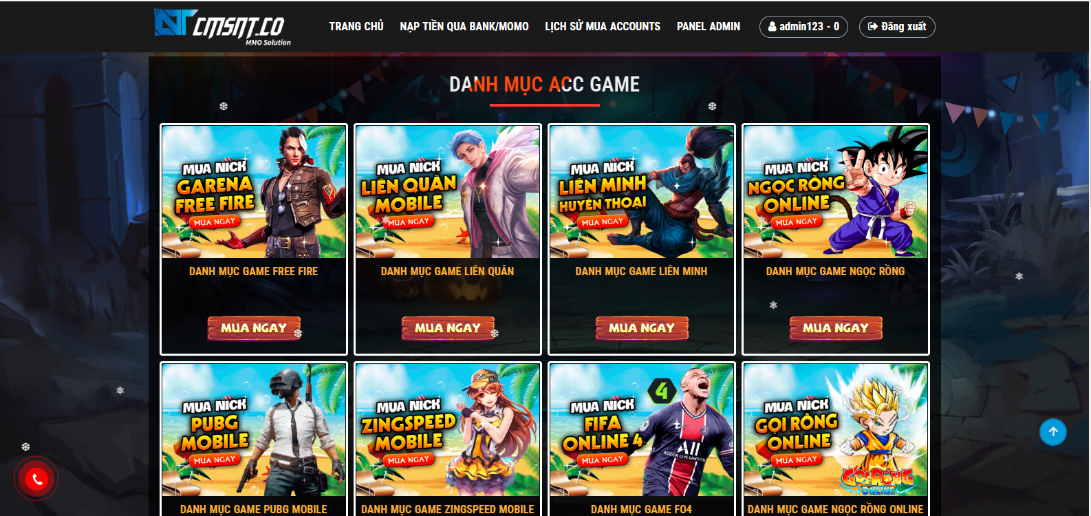  Share code bán nick game liên quân, free fire, đủ mọi loại acc - Hùng Huy